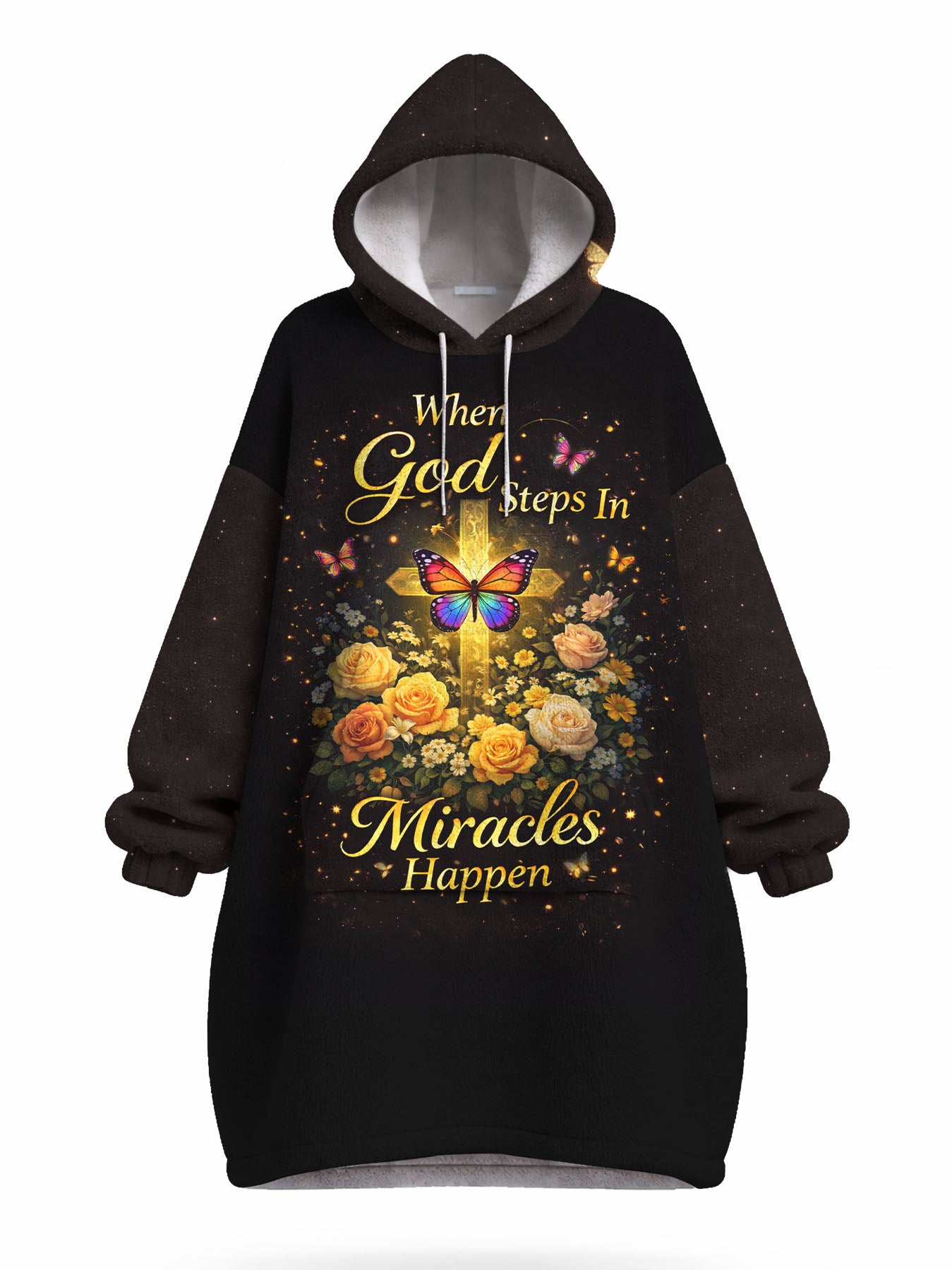 "Intervene" Blanket Hoodie