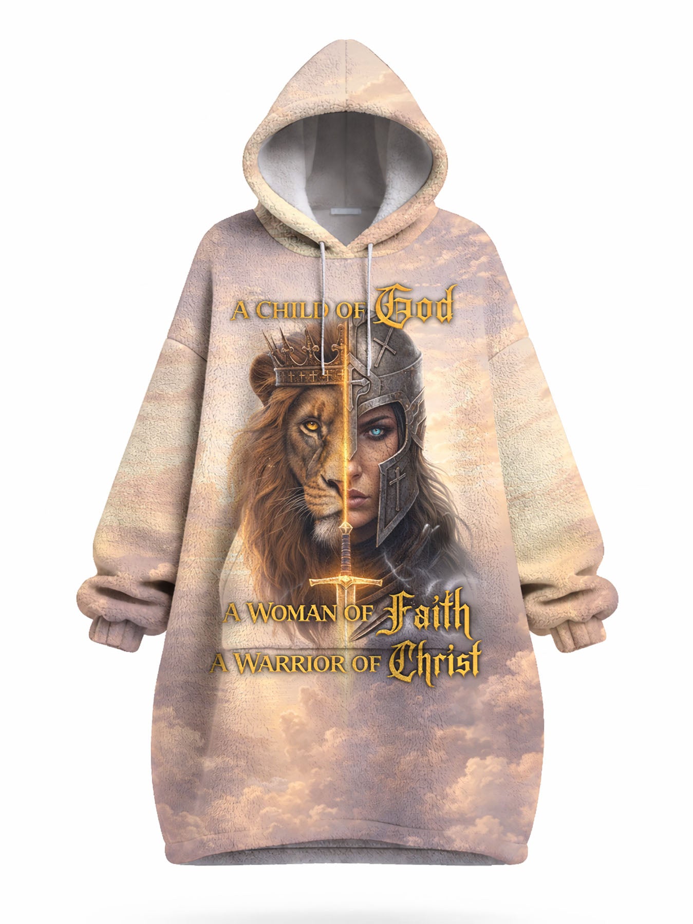 "Armored" Blanket Hoodie