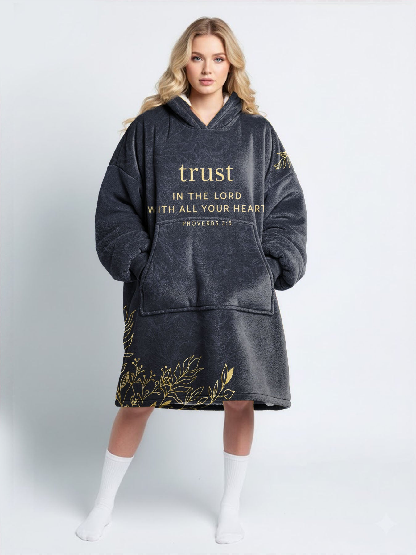 "Entrust" Blanket Hoodie