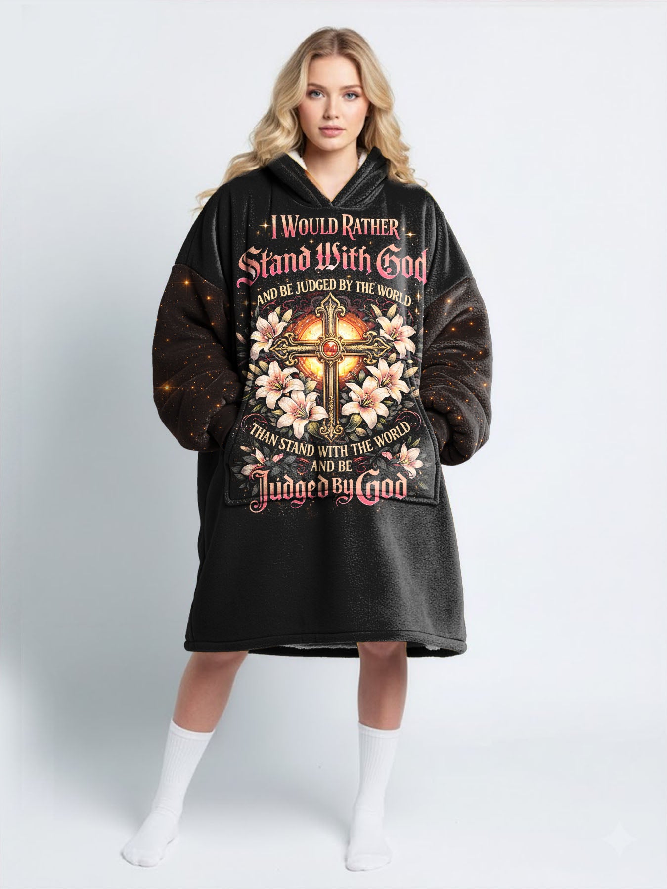 "Defiant" Blanket Hoodie