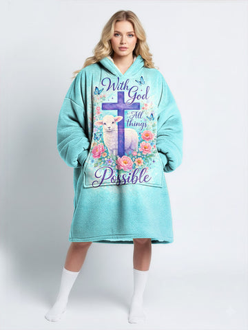 "Possible" Blanket Hoodie