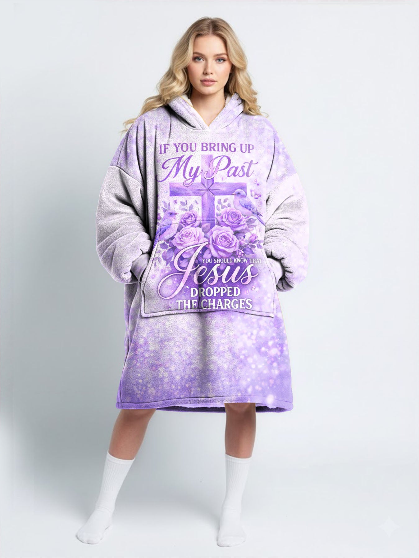 "Cleared" Blanket Hoodie