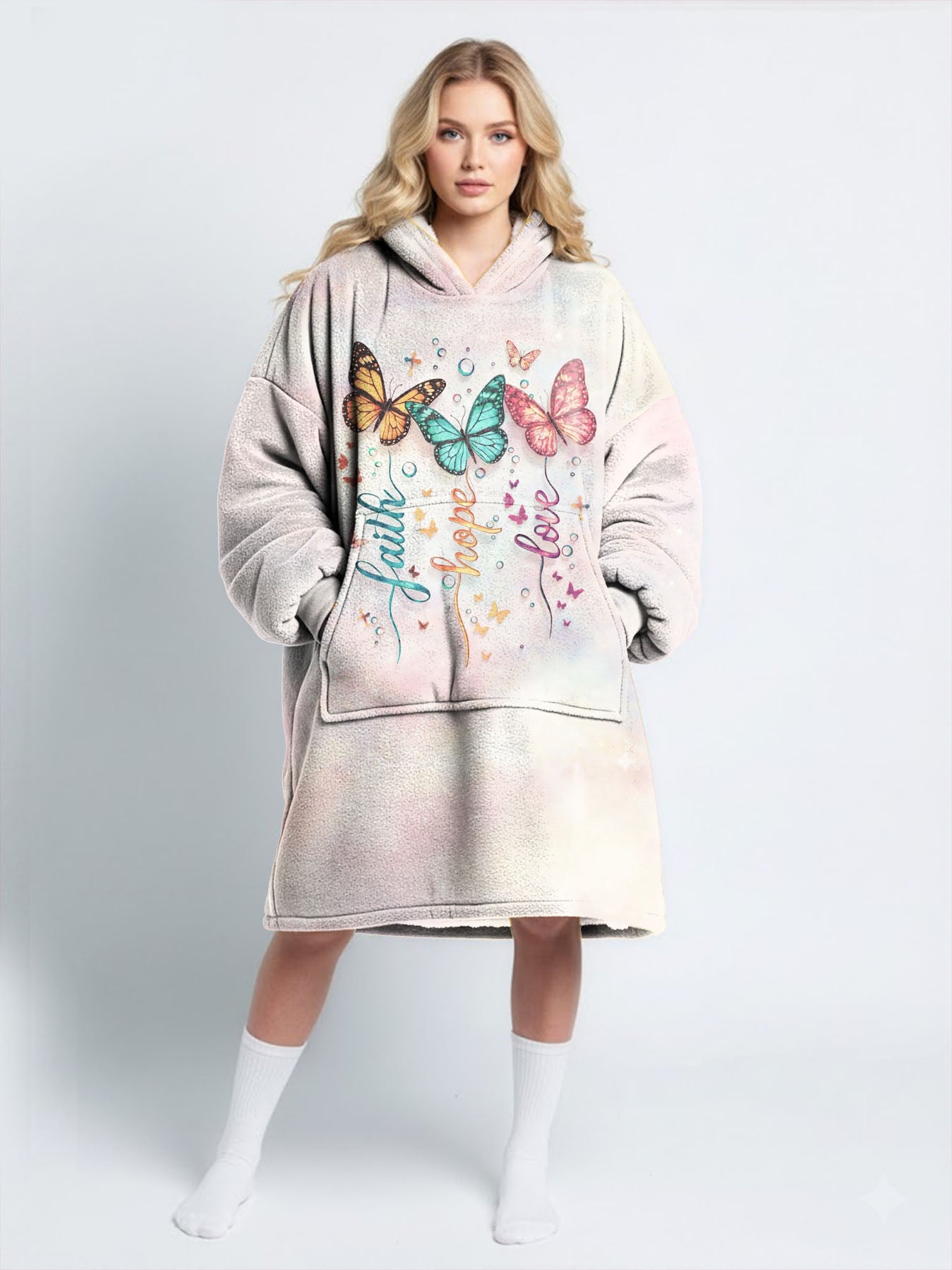 "Trinity" Blanket Hoodie