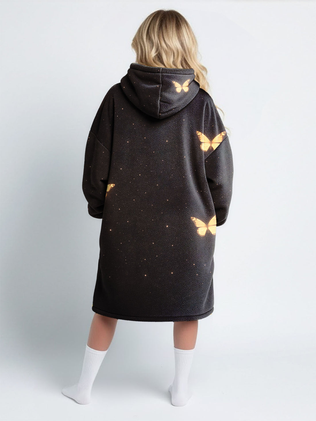 "Intervene" Blanket Hoodie