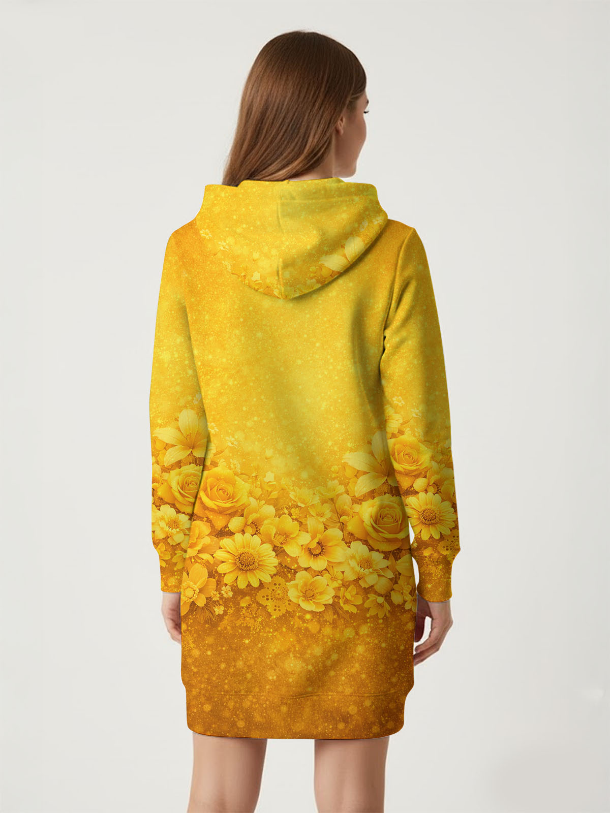 "Veiled" Hoodie Dress