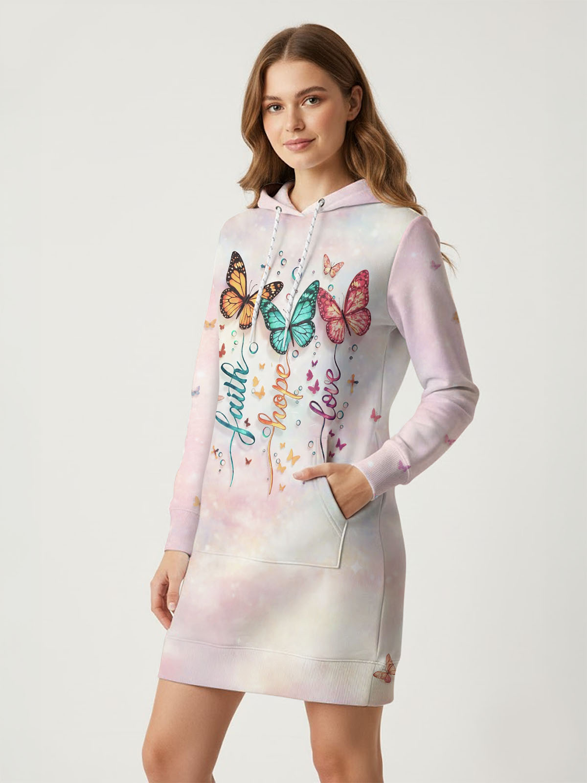 "Trinity" Hoodie Dress