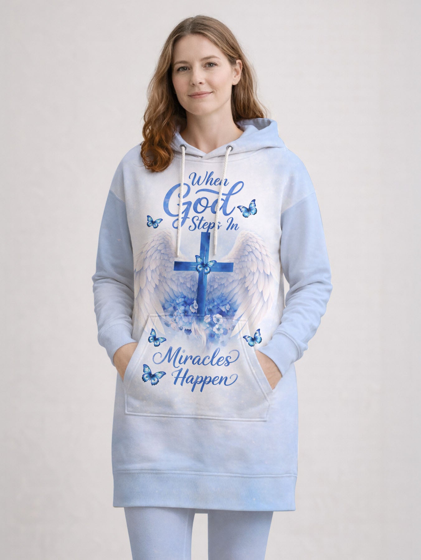 "Expect" Hoodie Dress