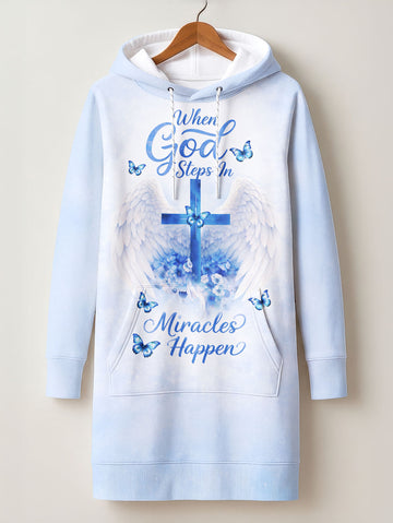 "Expect" Hoodie Dress