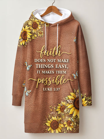 "Grit" Hoodie Dress