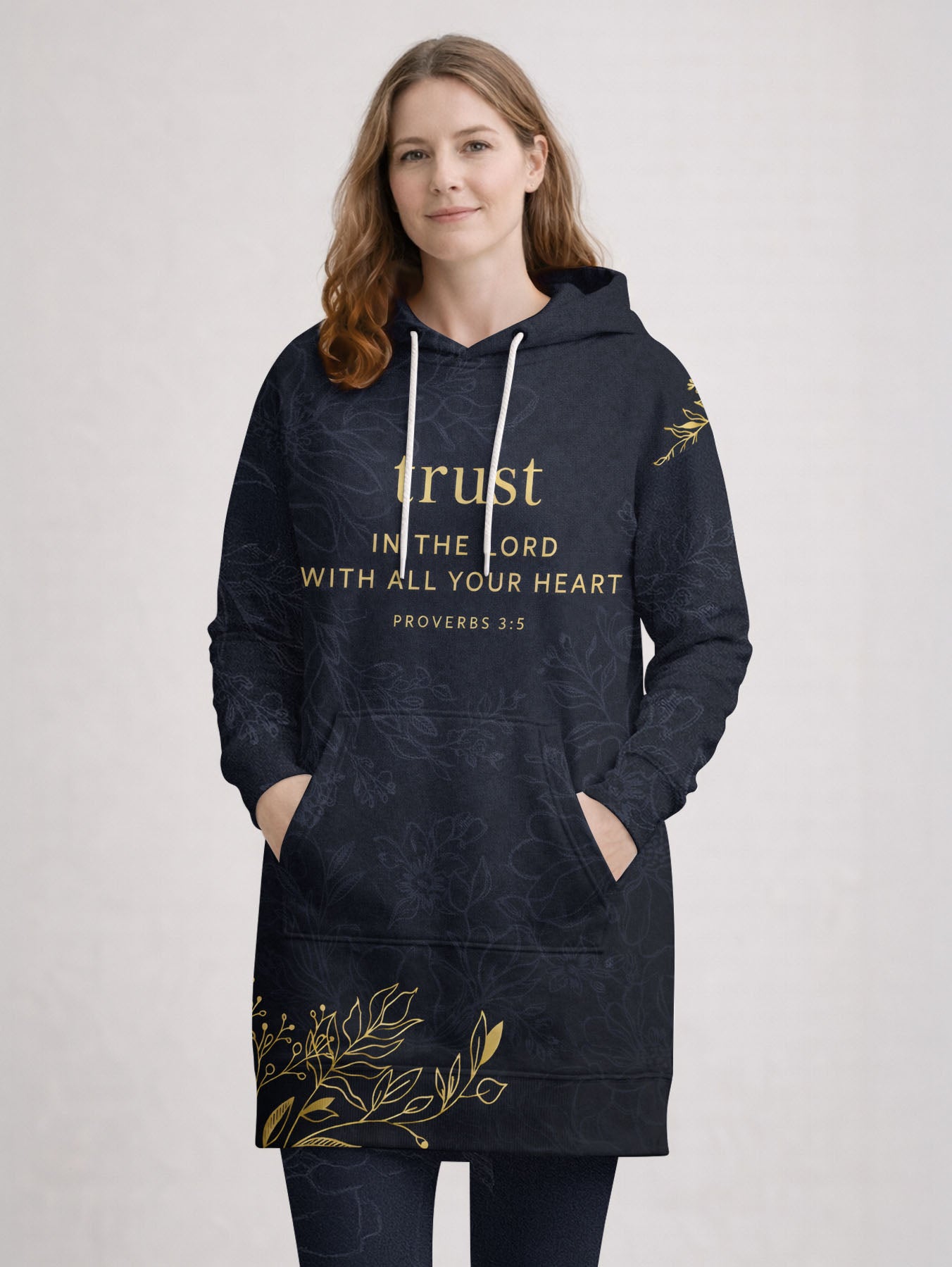 "Entrust" Hoodie Dress