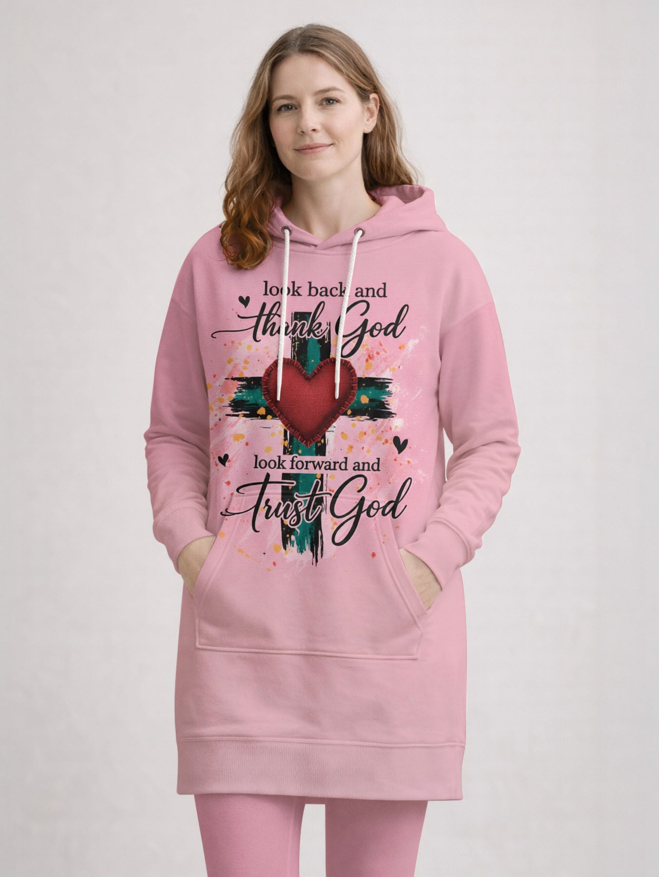 "Onward" Hoodie Dress