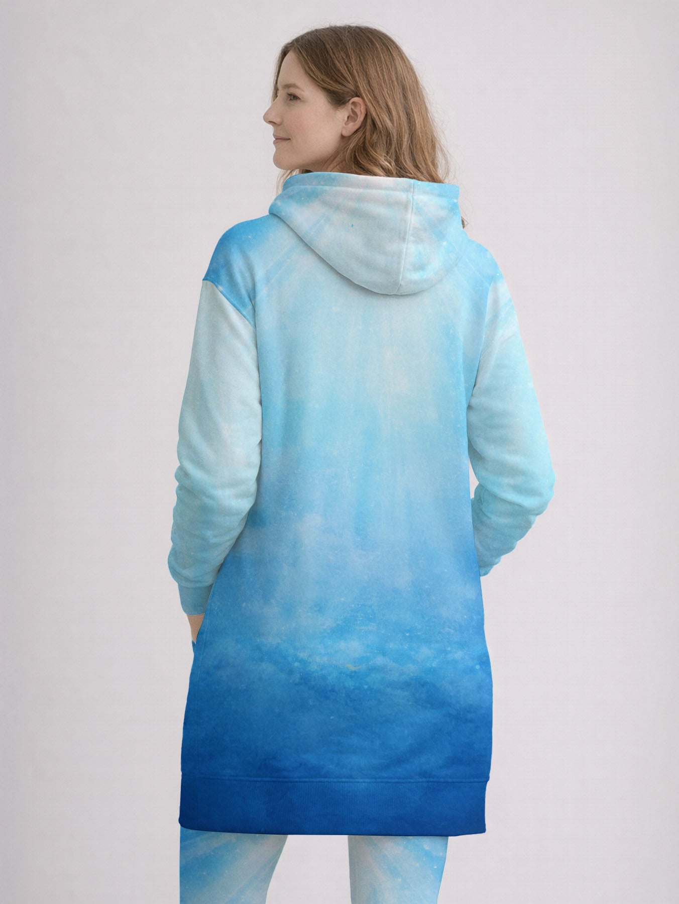 "Powered" Hoodie Dress