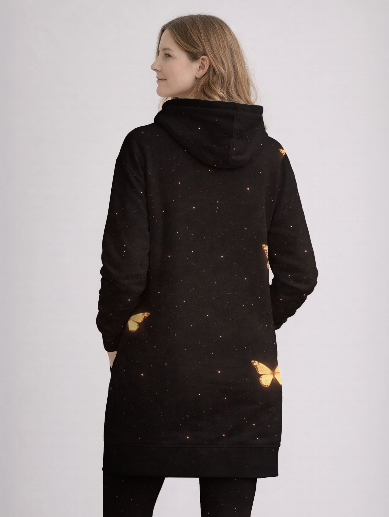 "Intervene" Hoodie Dress