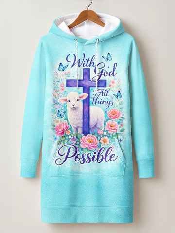 "Possible" Hoodie Dress