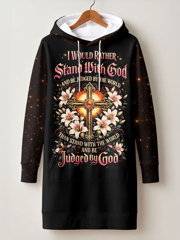 "Defiant" Hoodie Dress