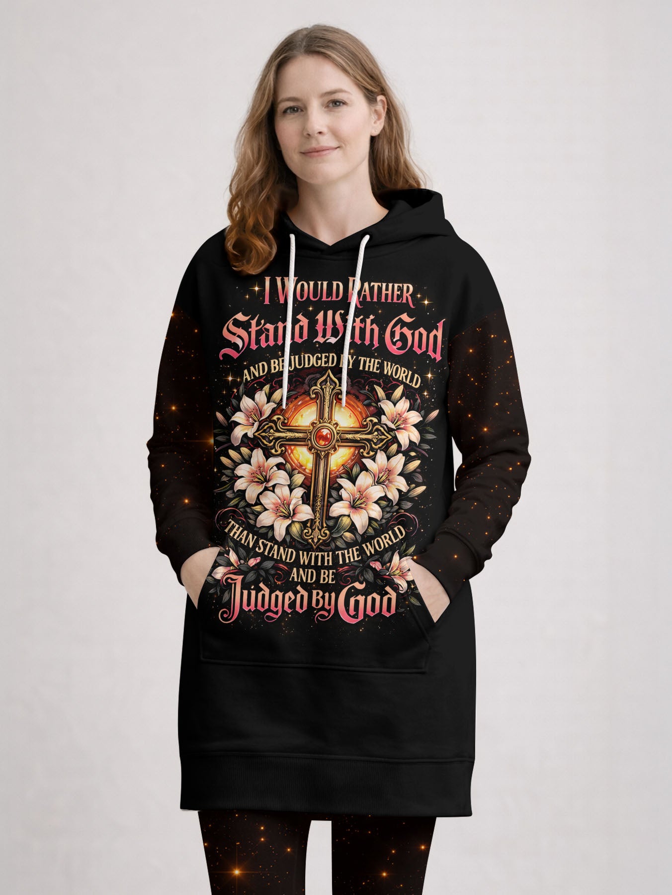 "Defiant" Hoodie Dress