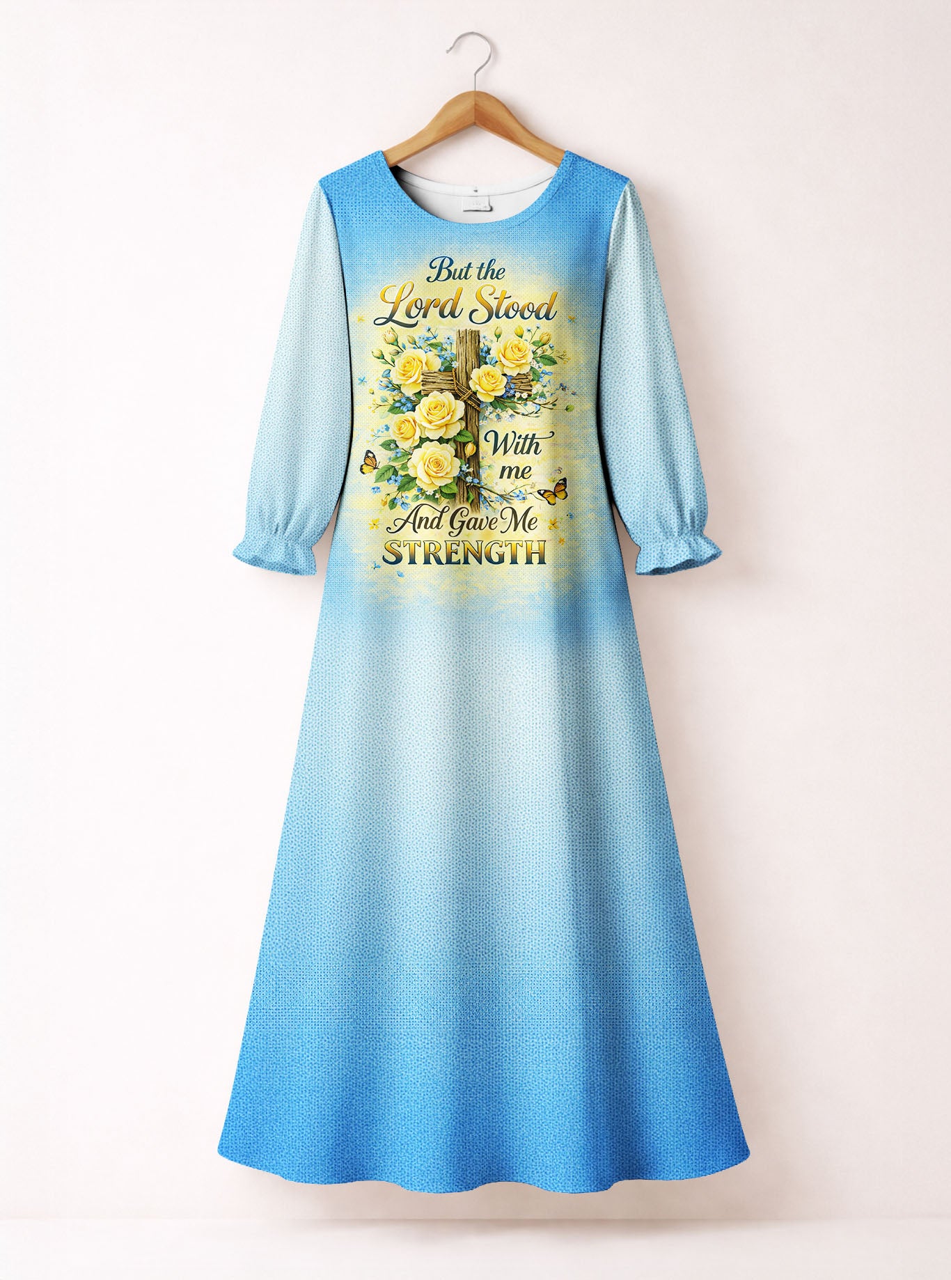"Stood" Long Sleeve Maxi Dress