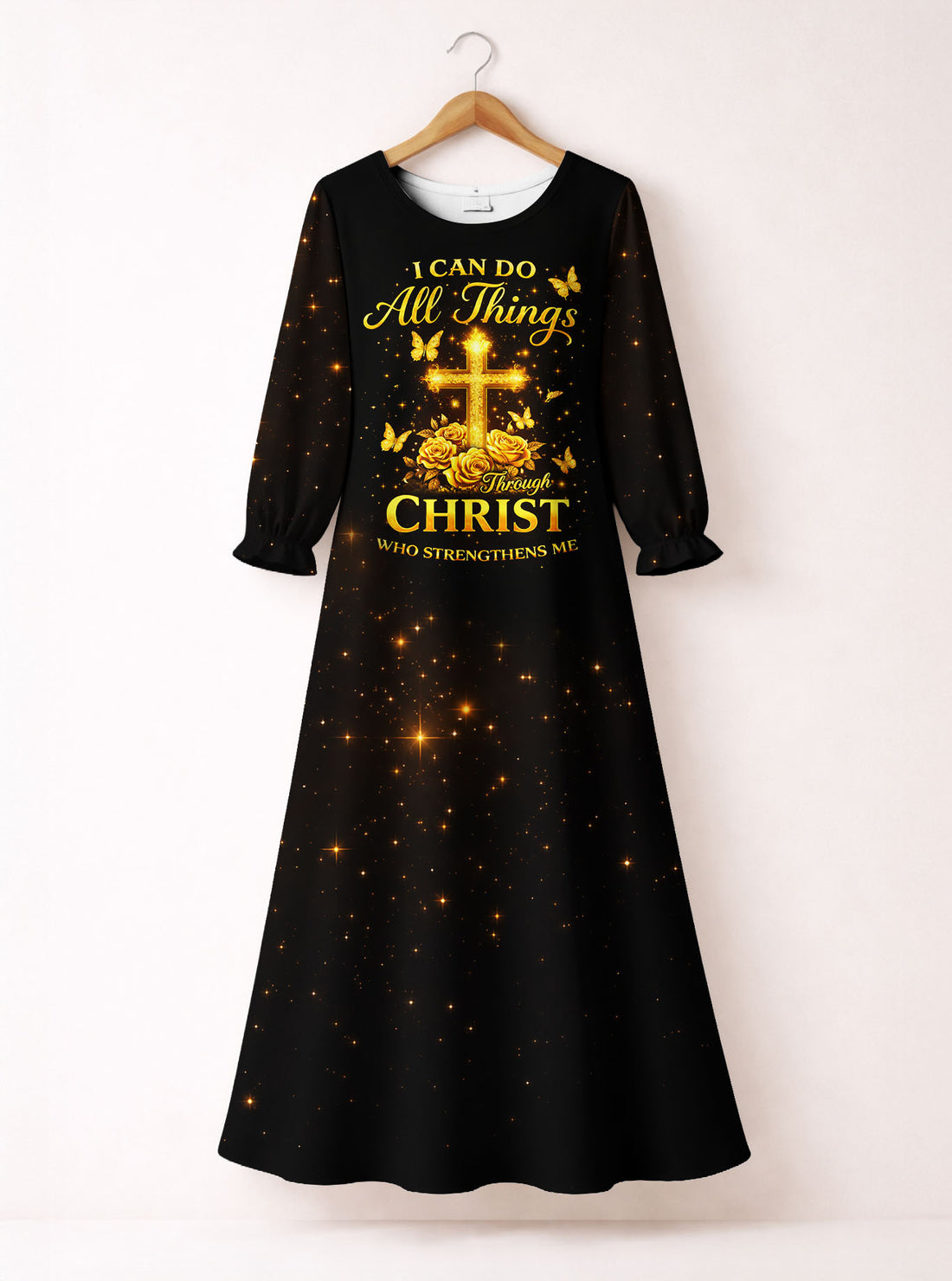 "Able" Long Sleeve Maxi Dress