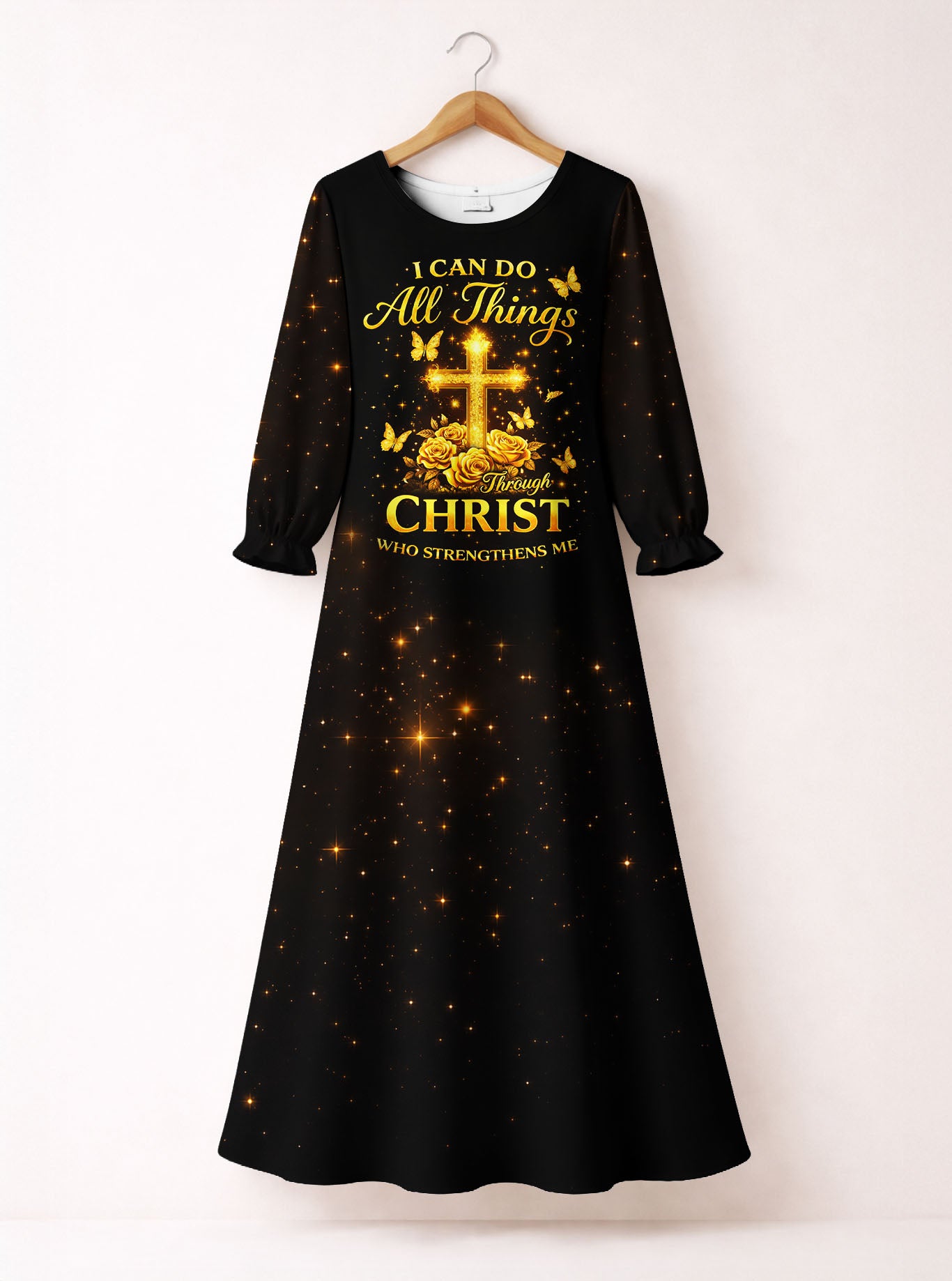 "Able" Long Sleeve Maxi Dress