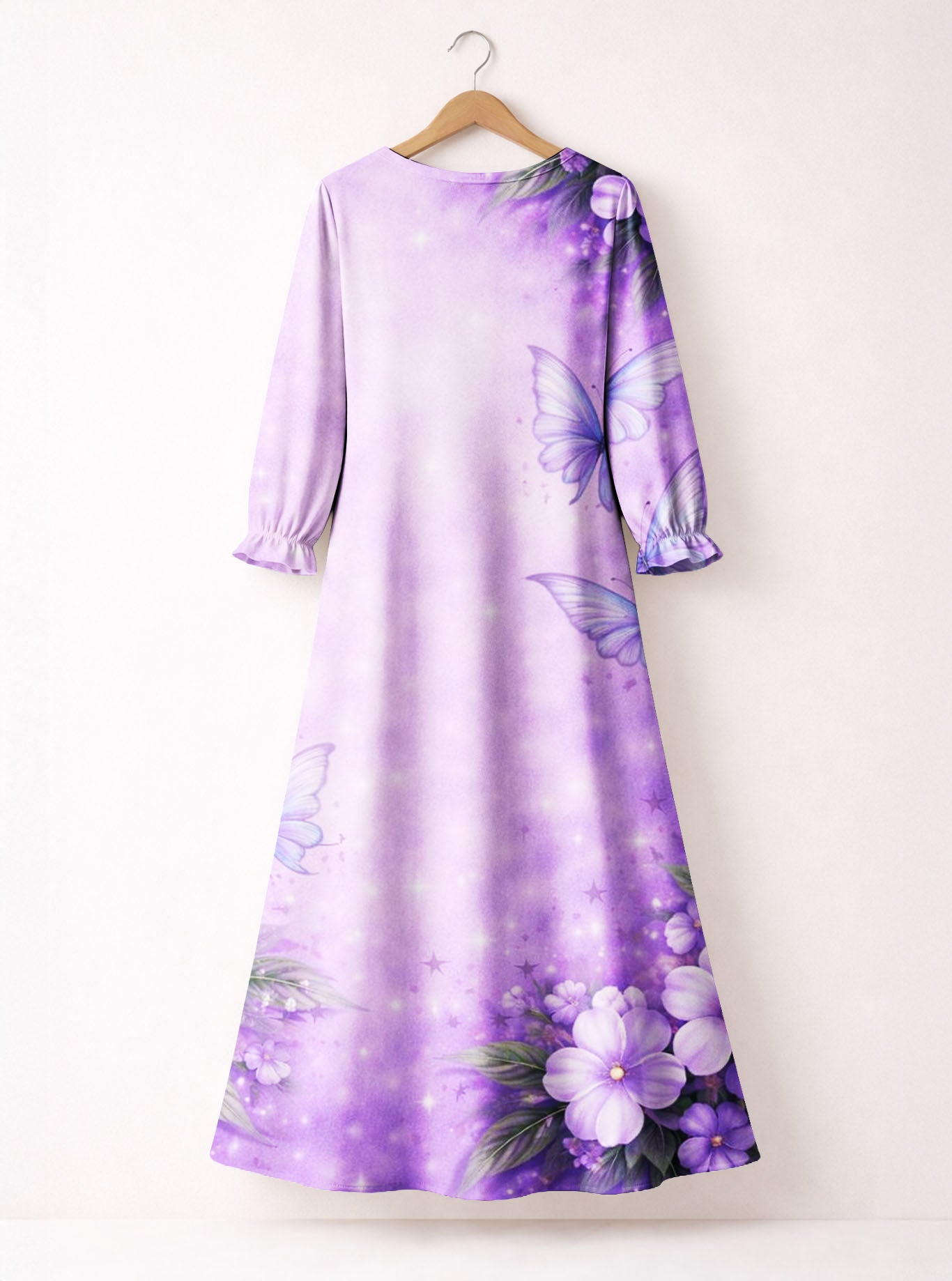 "Upheld" Long Sleeve Maxi Dress