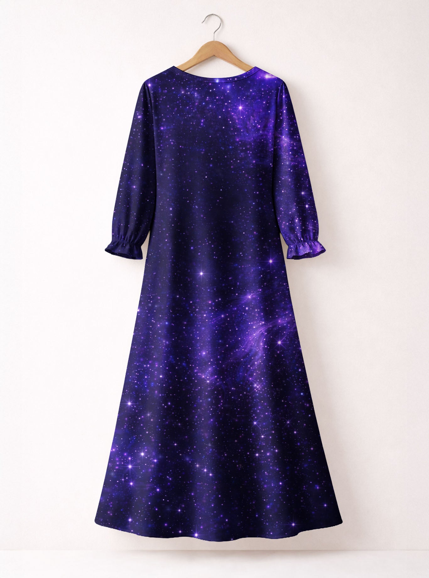 "Triune" Long Sleeve Maxi Dress