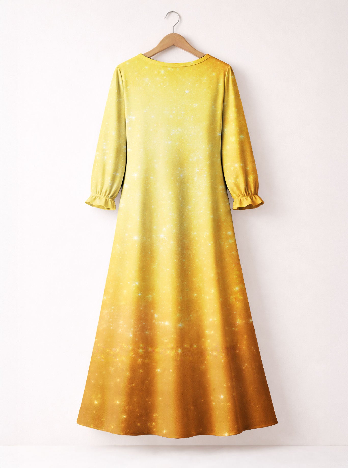 "Spared" Long Sleeve Maxi Dress