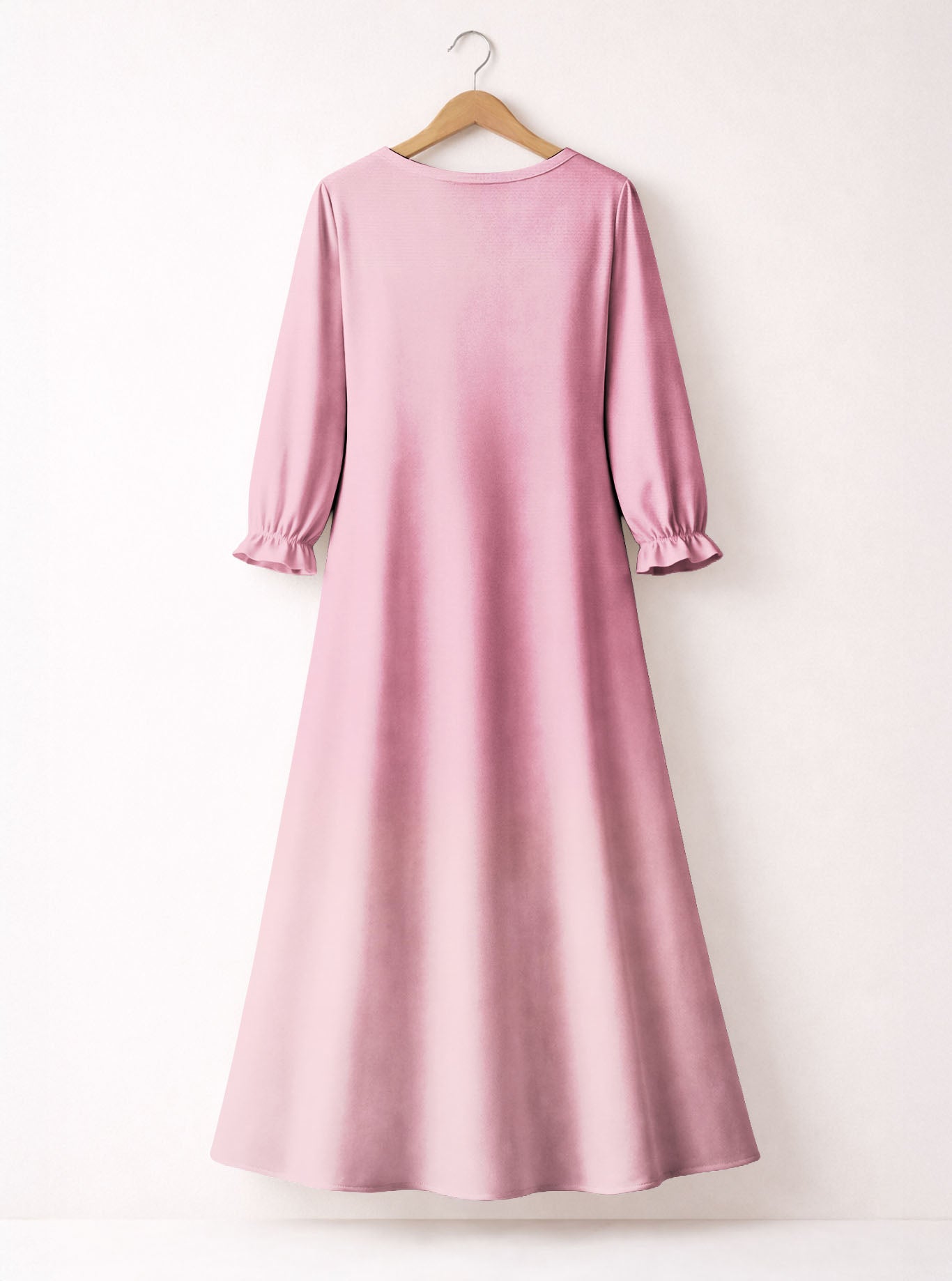 "Onward" Long Sleeve Maxi Dress