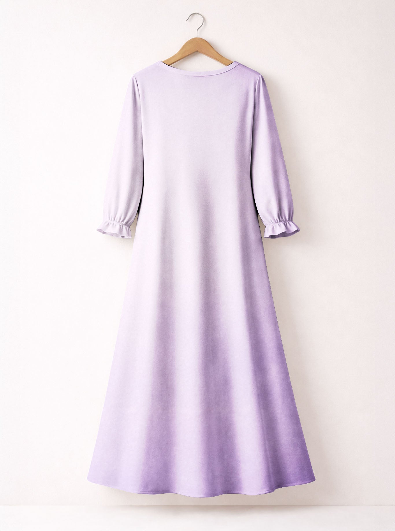 "Still" Long Sleeve Maxi Dress