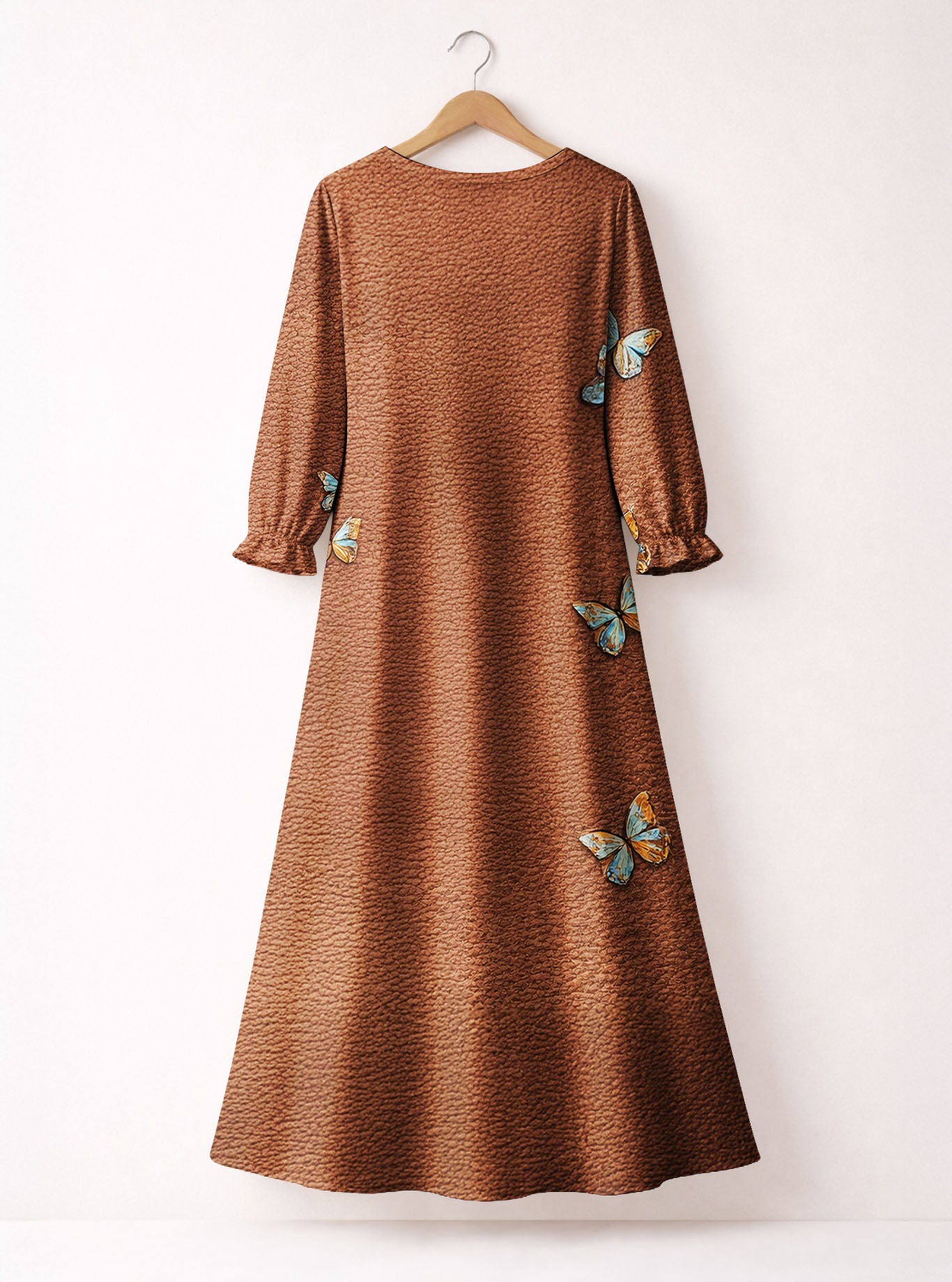 "Grit" Long Sleeve Maxi Dress