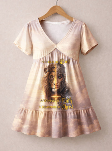 "Armored" Floral Dress