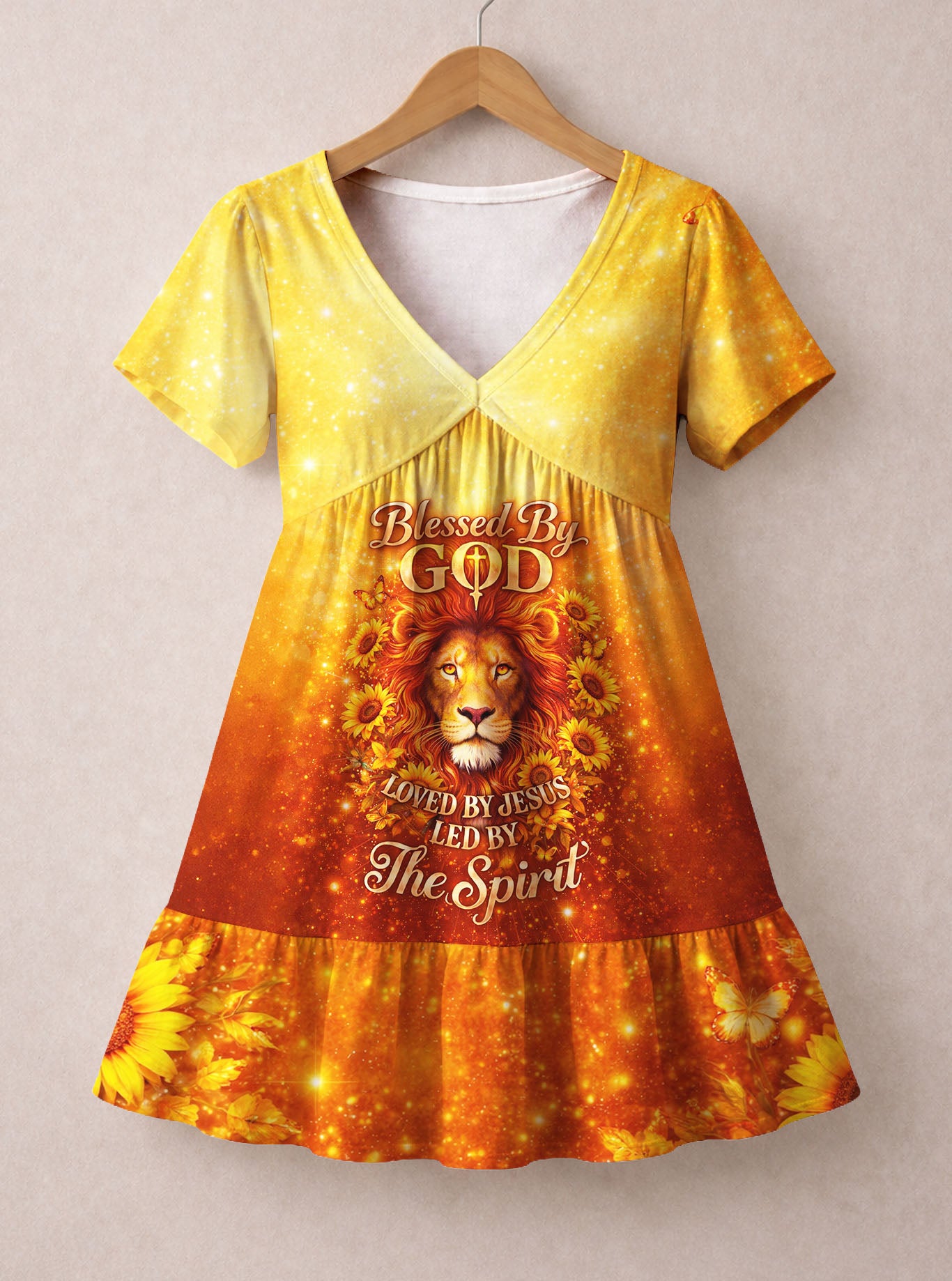 "Radiant" Floral Dress
