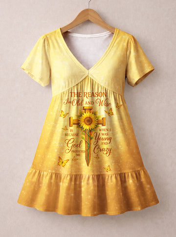"Spared" Floral Dress