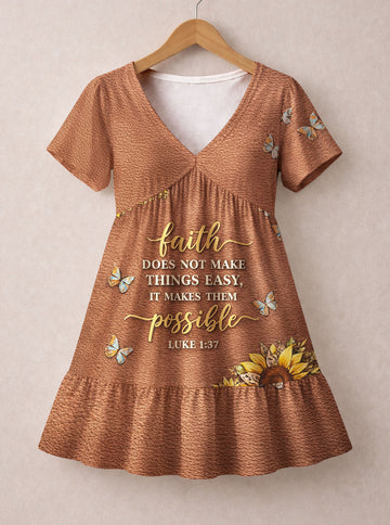 "Grit" Floral Dress