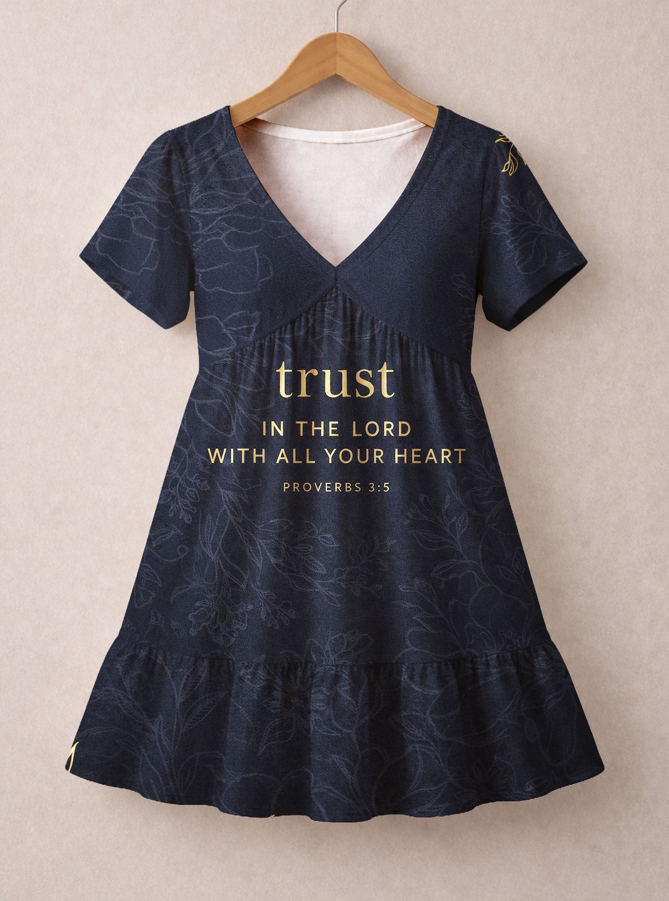 "Entrust" Floral Dress