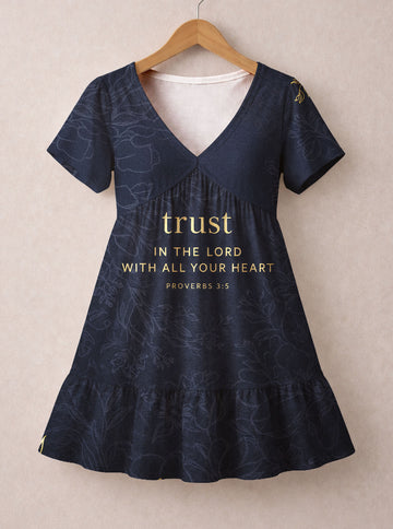 "Entrust" Floral Dress