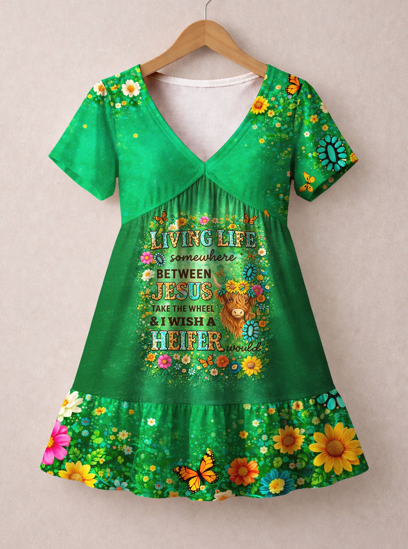 "Sassy" Floral Dress