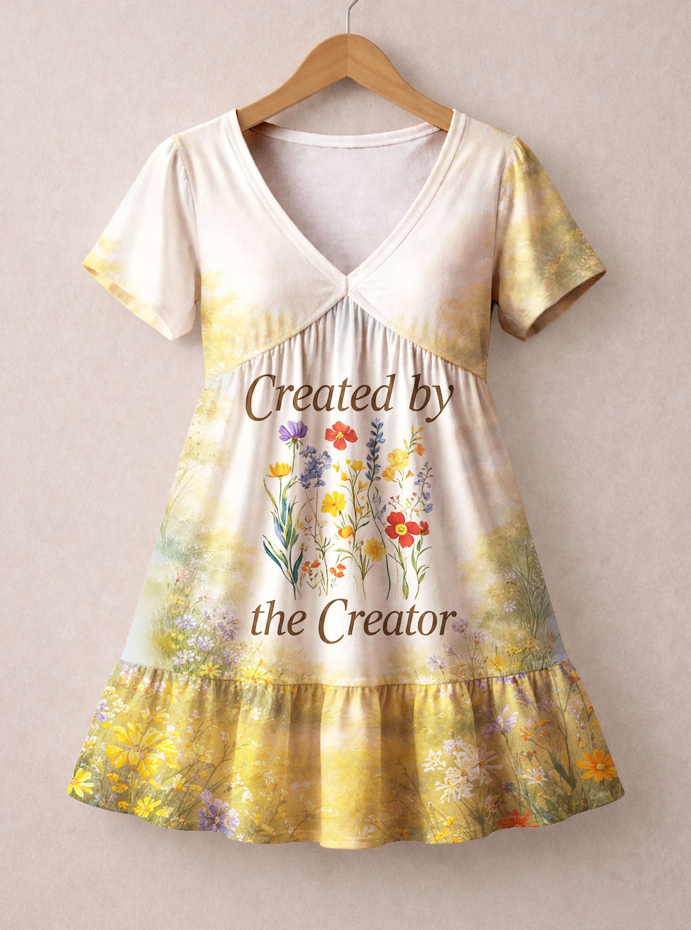 "Handmade" Floral Dress