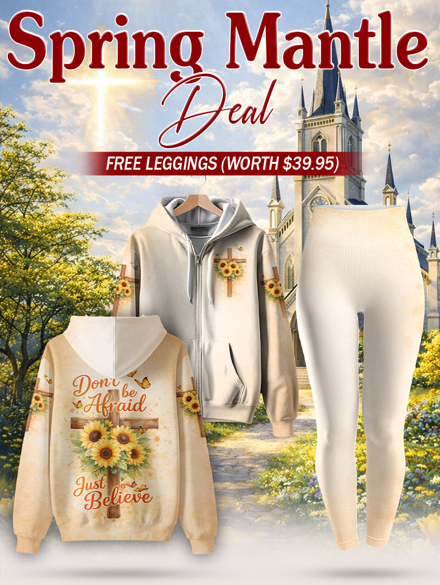 "Fearless" Zip Hoodie & Leggings Deal