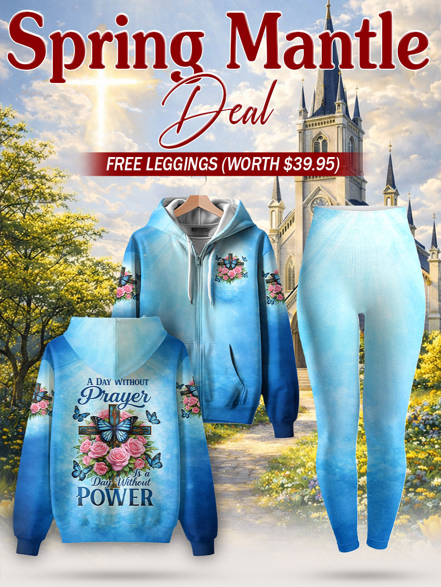"Powered" Zip Hoodie & Leggings Deal