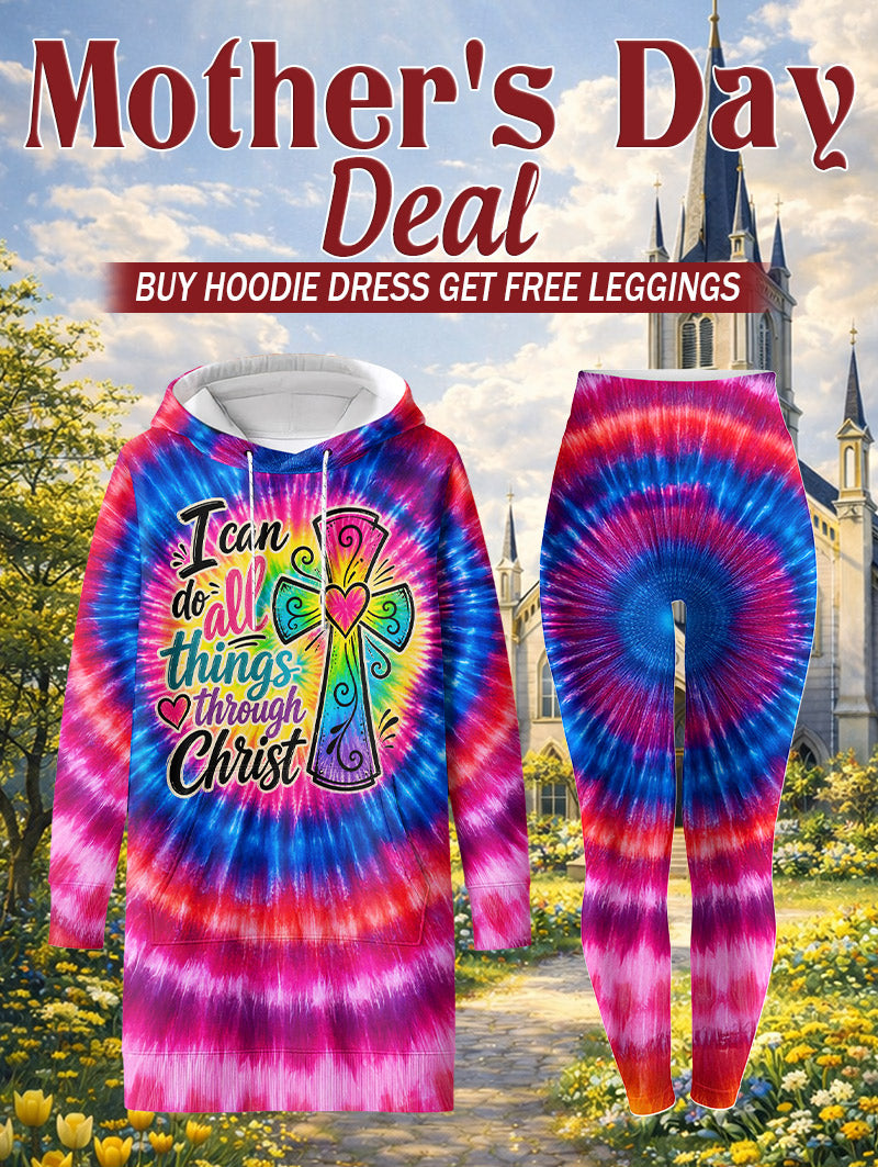 "Vibrant" Hoodie Dress & Leggings Deal
