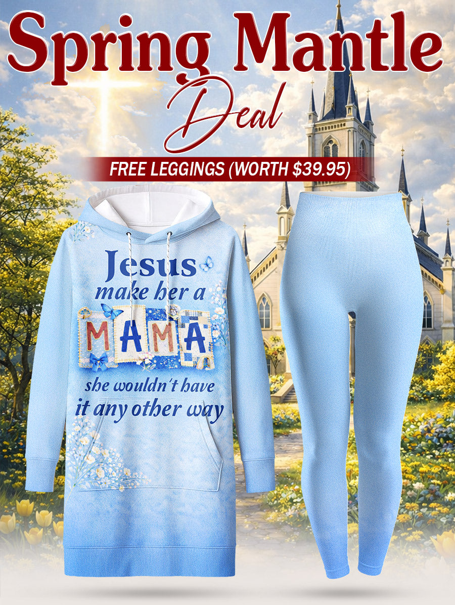 "Chosen" Hoodie Dress & Leggings Deal