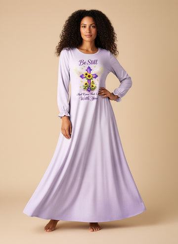 "Still" Long Sleeve Maxi Dress