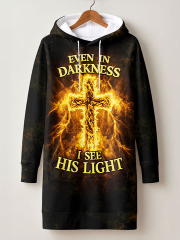 "Ablaze" Hoodie Dress
