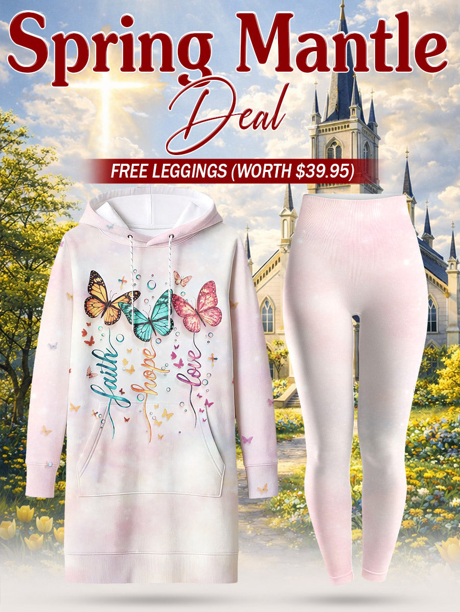 "Trinity" Hoodie Dress & Leggings Deal