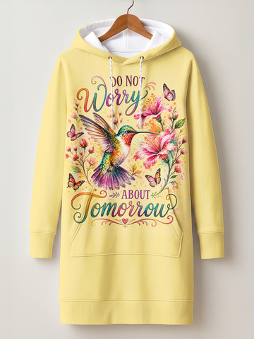 "Today" Hoodie Dress