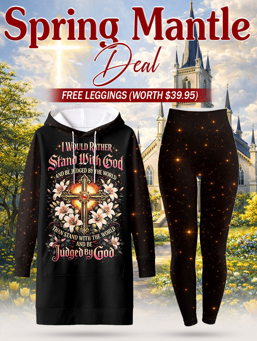 "Defiant" Hoodie Dress & Leggings Deal