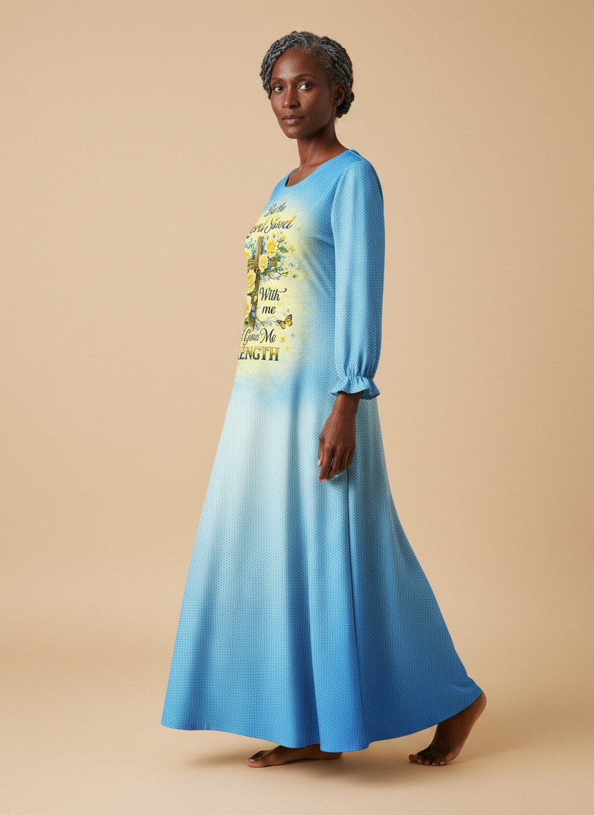 "Stood" Long Sleeve Maxi Dress
