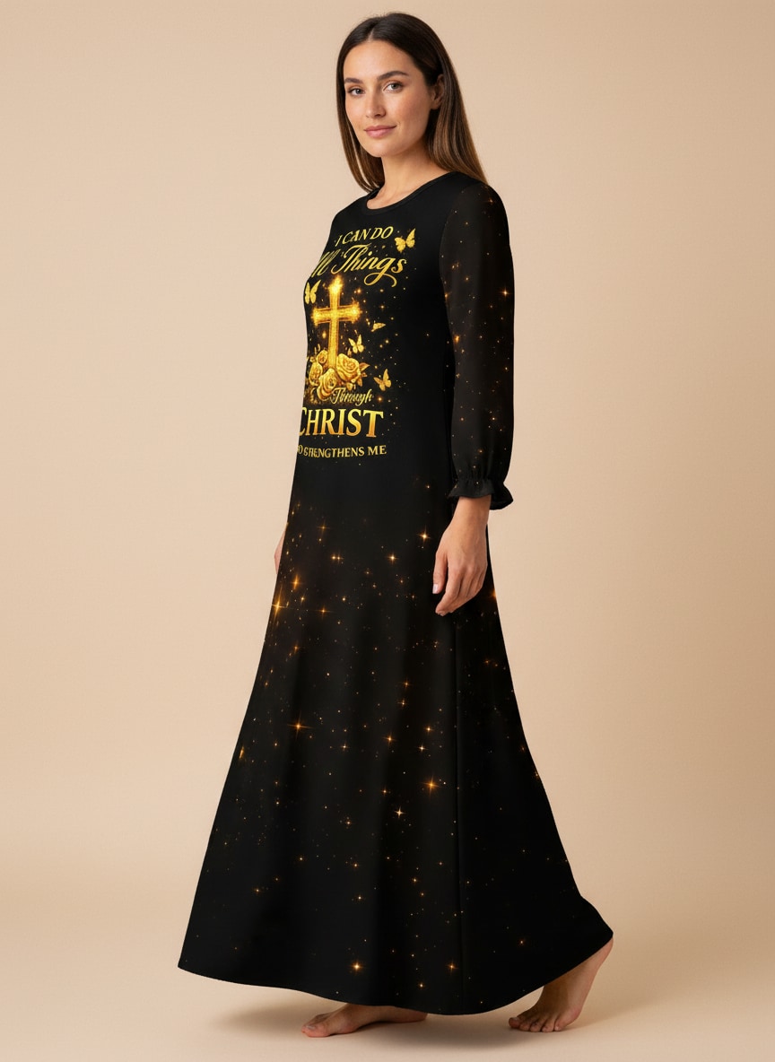 "Able" Long Sleeve Maxi Dress