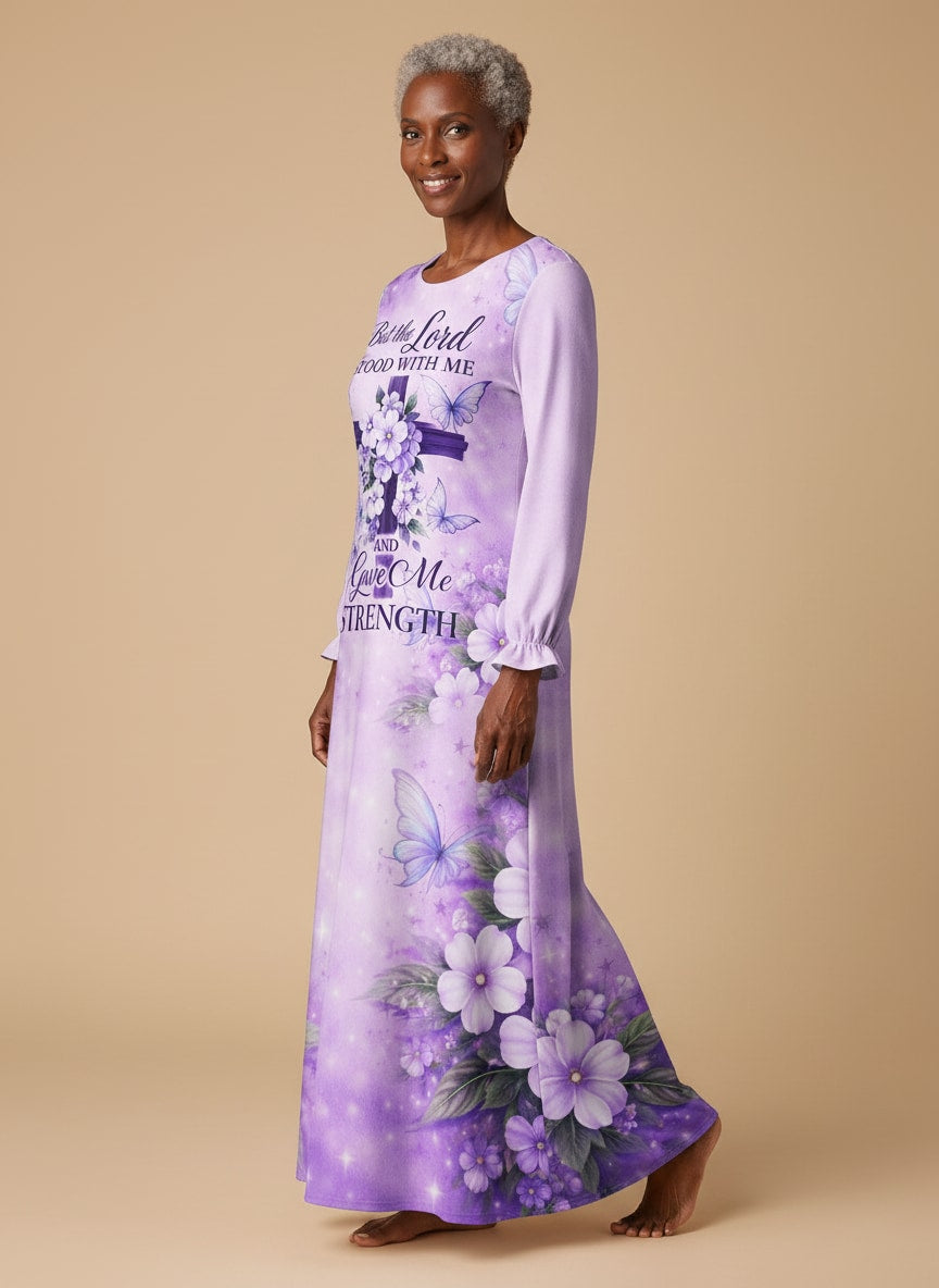 "Upheld" Long Sleeve Maxi Dress