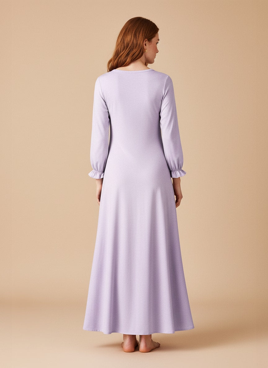 "Still" Long Sleeve Maxi Dress